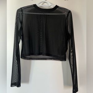 EUC Killstar Mesh Crop Top
